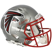 Kyle Pitts Atlanta Falcons Autographed Riddell Flash Alternate Speed Authentic Helmet