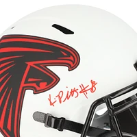 Kyle Pitts Atlanta Falcons Autographed Riddell Lunar Eclipse Alternate Speed Replica Helmet