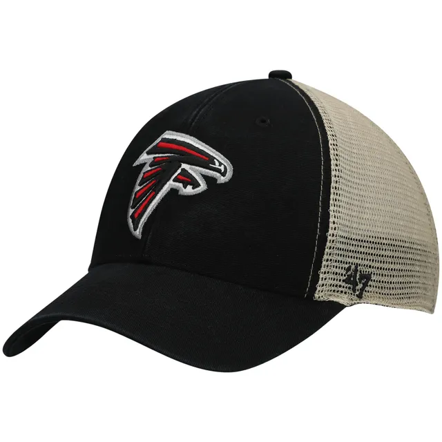 Atlanta Falcons New Era Throwback 9FIFTY Adjustable Snapback Hat - Black