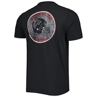 Men's '47 Black Atlanta Falcons Open Field Franklin T-Shirt