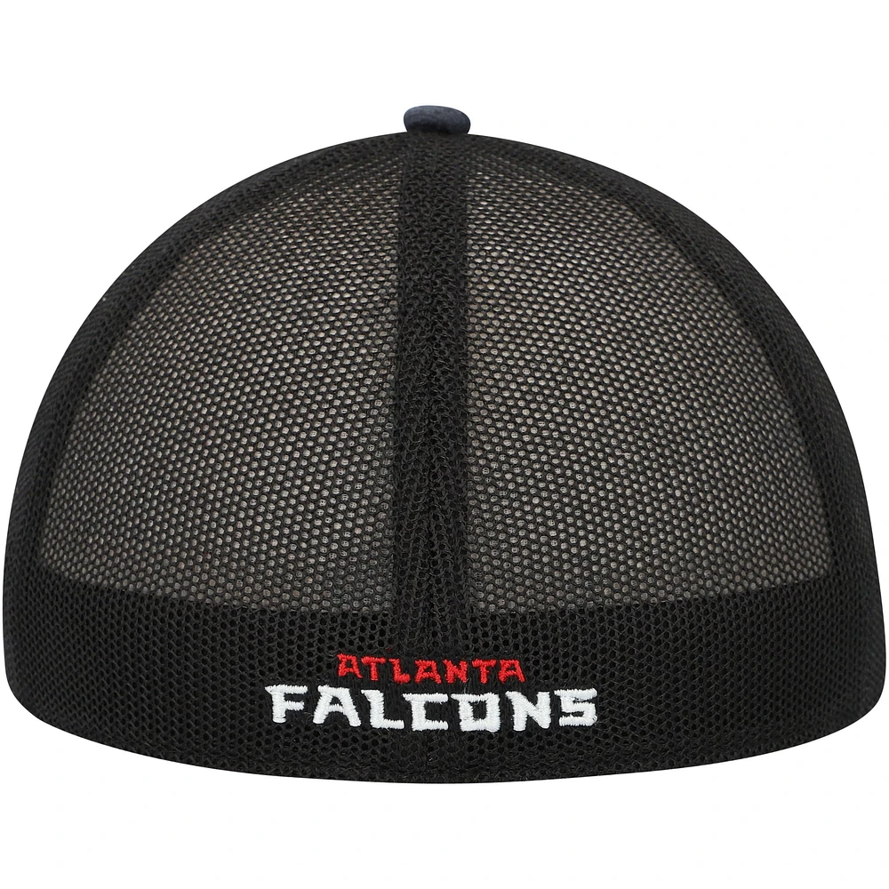 Men's '47 Black Atlanta Falcons Pixelation Trophy Flex Hat