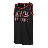 Men's '47  Black Atlanta Falcons Winger Franklin Tank Top