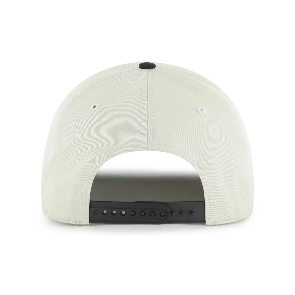 Men's '47 Cream/Black Atlanta Falcons Safe Bet Stable Hitch Adjustable Hat