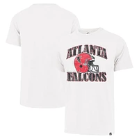 Men's '47 Cream Atlanta Falcons Overrun Franklin Throwback T-Shirt