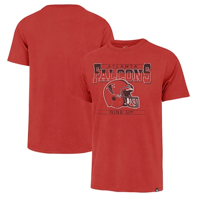 T-shirt rouge Time Lock Franklin '47 pour hommes des Falcons d'Atlanta