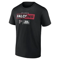 T-shirt noir NFL x Bud Light des Falcons d'Atlanta pour homme