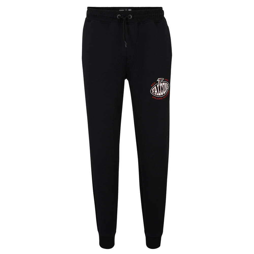 Pantalon de survêtement BOSS X NFL noir Atlanta Falcons Sack Tri-Blend pour homme