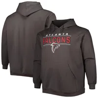 Atlanta Falcons The Wild Collective Camo Pullover Hoodie - Black