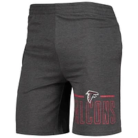 Men's Concepts Sport Red/Charcoal Atlanta Falcons Meter T-Shirt & Shorts Set