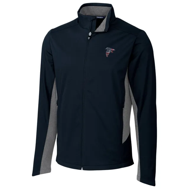 Lids Atlanta Falcons Cutter & Buck Throwback Logo Navigate Softshell  Full-Zip Jacket