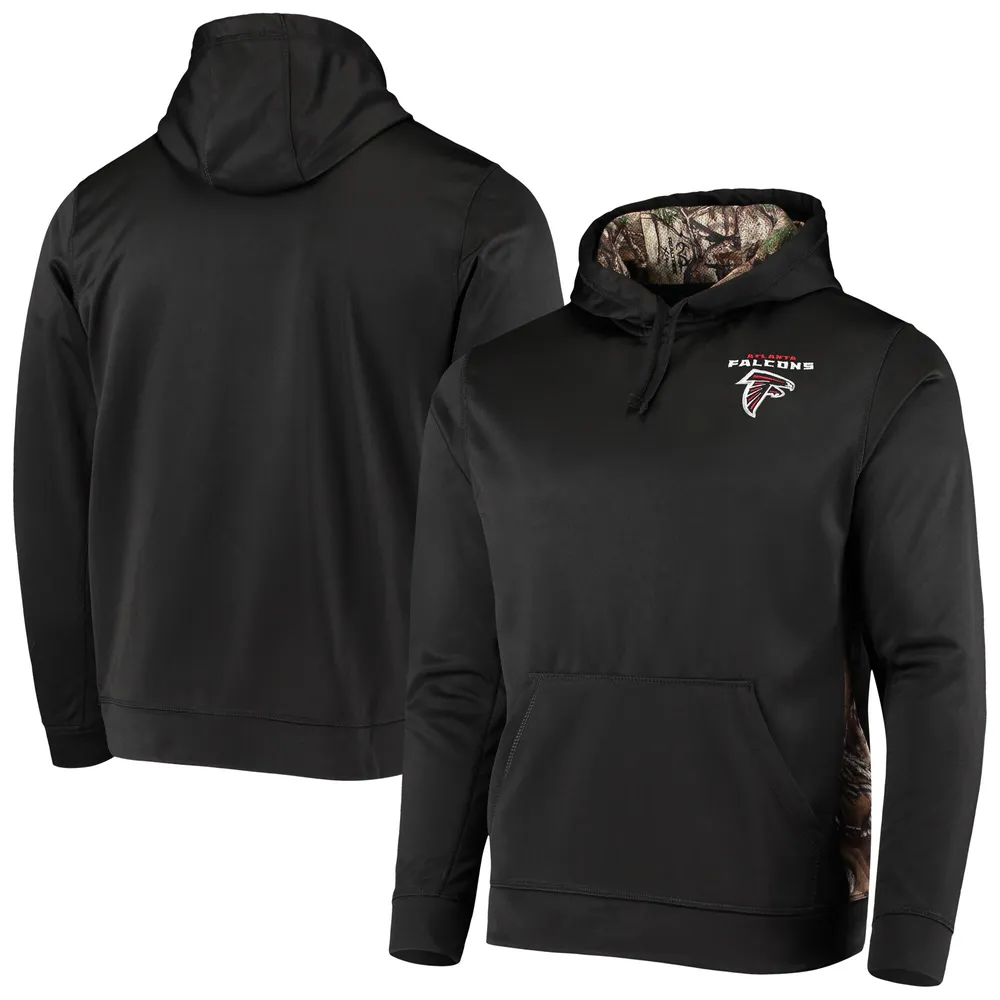 Dunbrooke Black/Realtree Camo Atlanta Falcons Logo Ranger Sweat à capuche pour homme