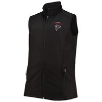 Men's Dunbrooke Black Atlanta Falcons Big & Tall Archer Softshell Full-Zip Vest