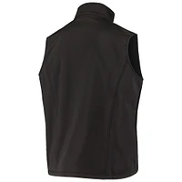 Men's Dunbrooke Black Atlanta Falcons Circle Archer Softshell Full-Zip Vest