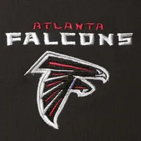 Men's Dunbrooke Black Atlanta Falcons Circle Archer Softshell Full-Zip Vest