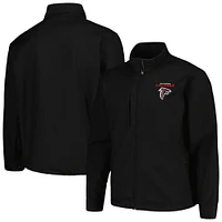 Veste Dunbrooke noire Atlanta Falcons Journey Workwear à trois mélanges pour homme