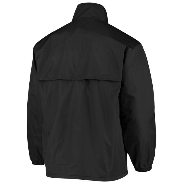 Blouson en molleton entièrement zippé Dunbrooke Atlanta Falcons Triumph pour hommes, noir