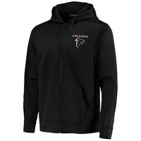 Men's Dunbrooke Black Atlanta Falcons Trophy Fleece Full-Zip Hoodie