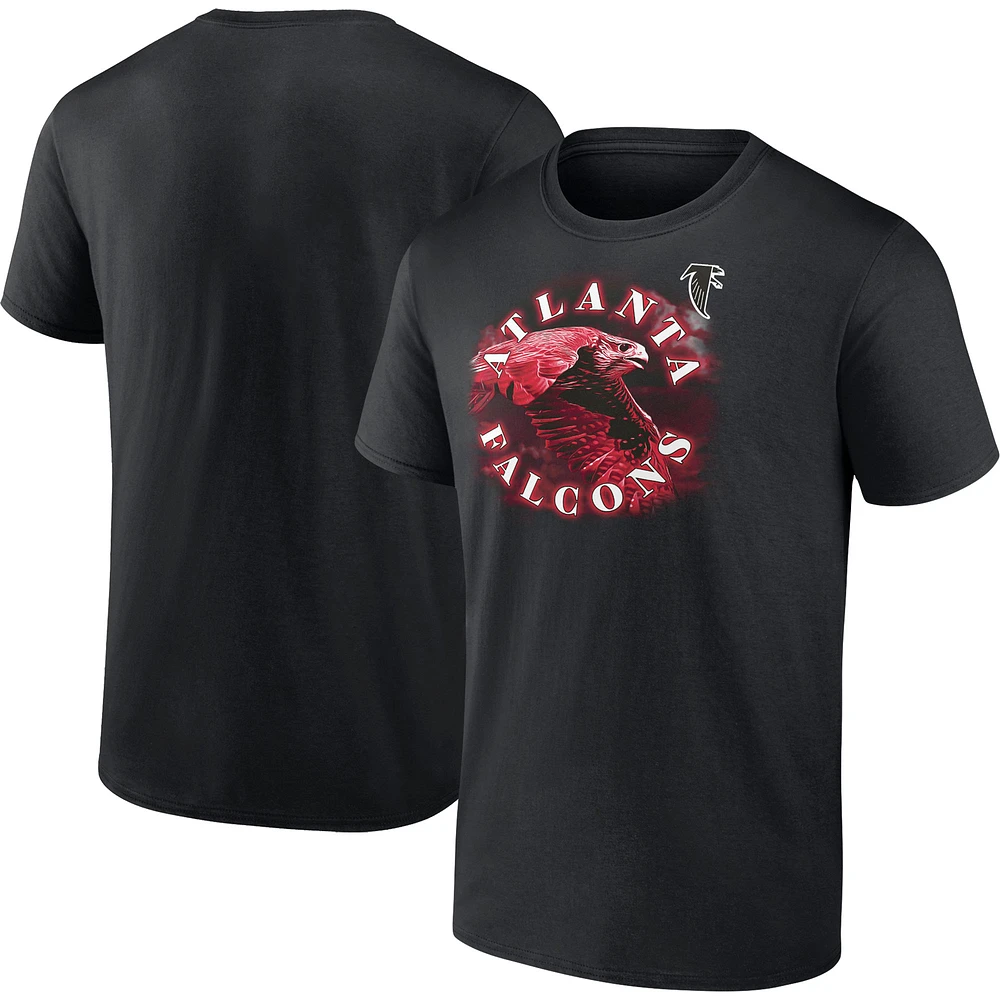 Men's Fanatics Black Atlanta Falcons Big & Tall Sporting Chance T-Shirt