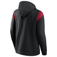 Men's Fanatics Black Atlanta Falcons Call The Shot Pullover Hoodie