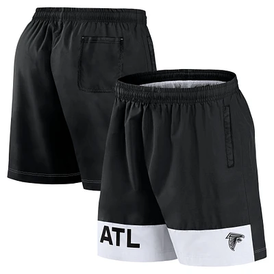 Short Fanatics noir Atlanta Falcons Elements pour hommes