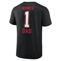 Men's Fanatics Black Atlanta Falcons Father's Day T-Shirt