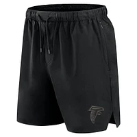 Short Fanatics noir pour homme, micro ton sur ton, le bureau des Falcons d'Atlanta