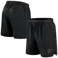 Short Fanatics noir pour homme, micro ton sur ton, le bureau des Falcons d'Atlanta