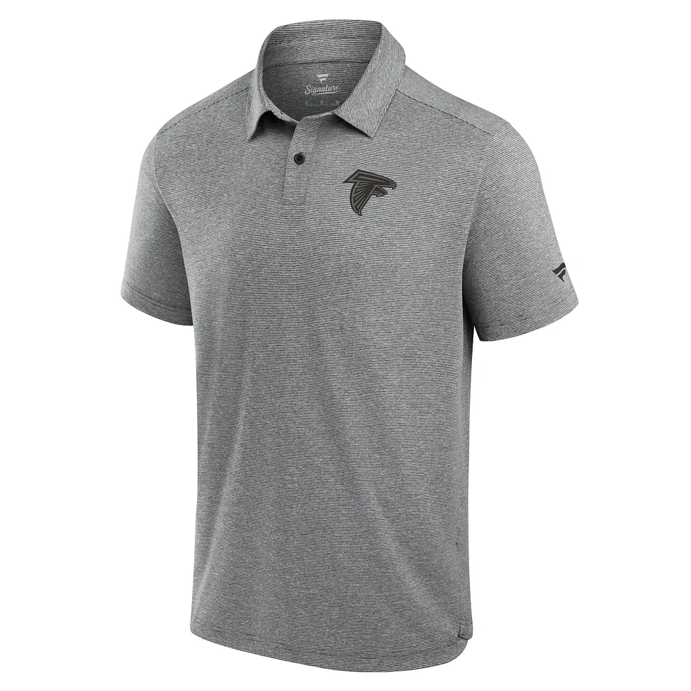 Men's Fanatics Black Atlanta Falcons Front Office Tech Polo