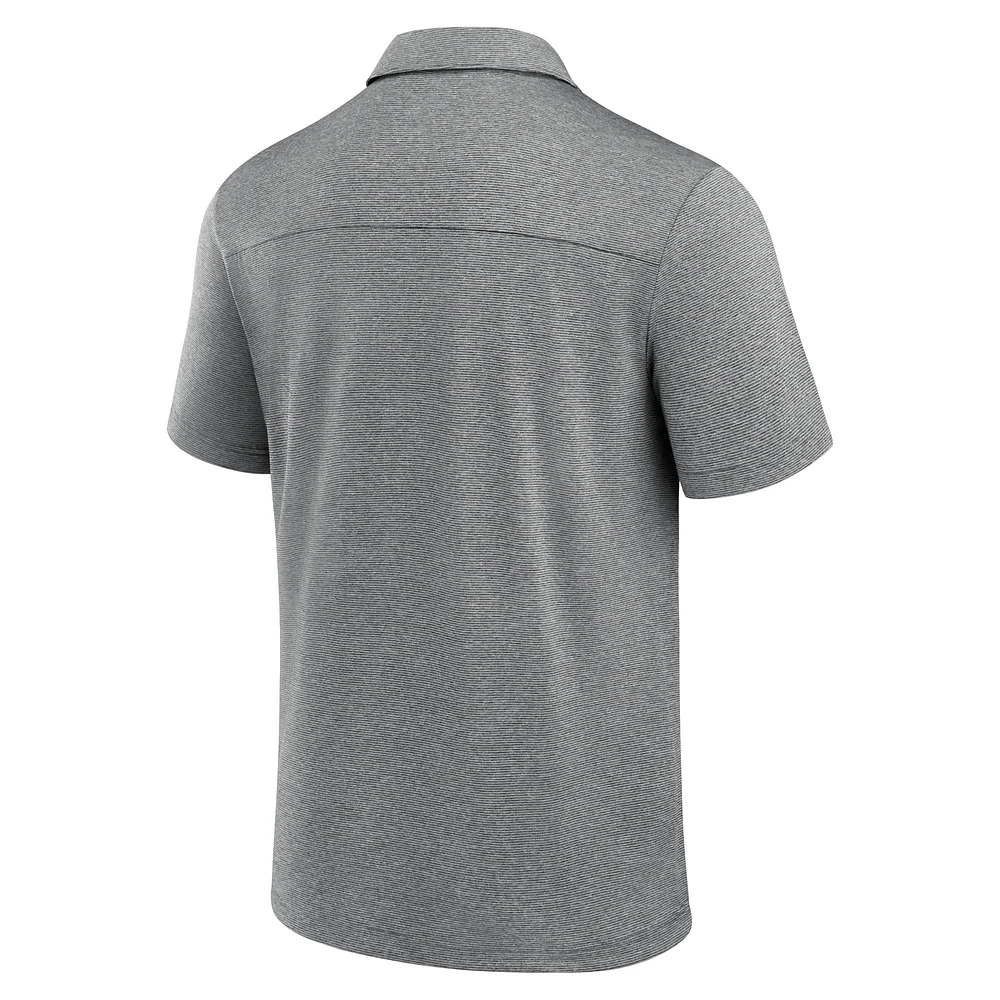 Men's Fanatics Black Atlanta Falcons Front Office Tech Polo