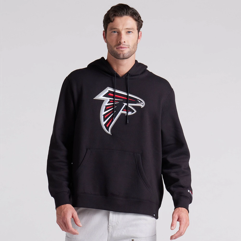 Sweat à capuche en polaire noir Atlanta Falcons Legacy pour homme Fanatics