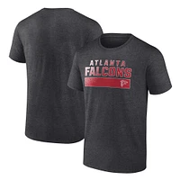 T-shirt fanatiques anthracite des Falcons d'Atlanta pour hommes