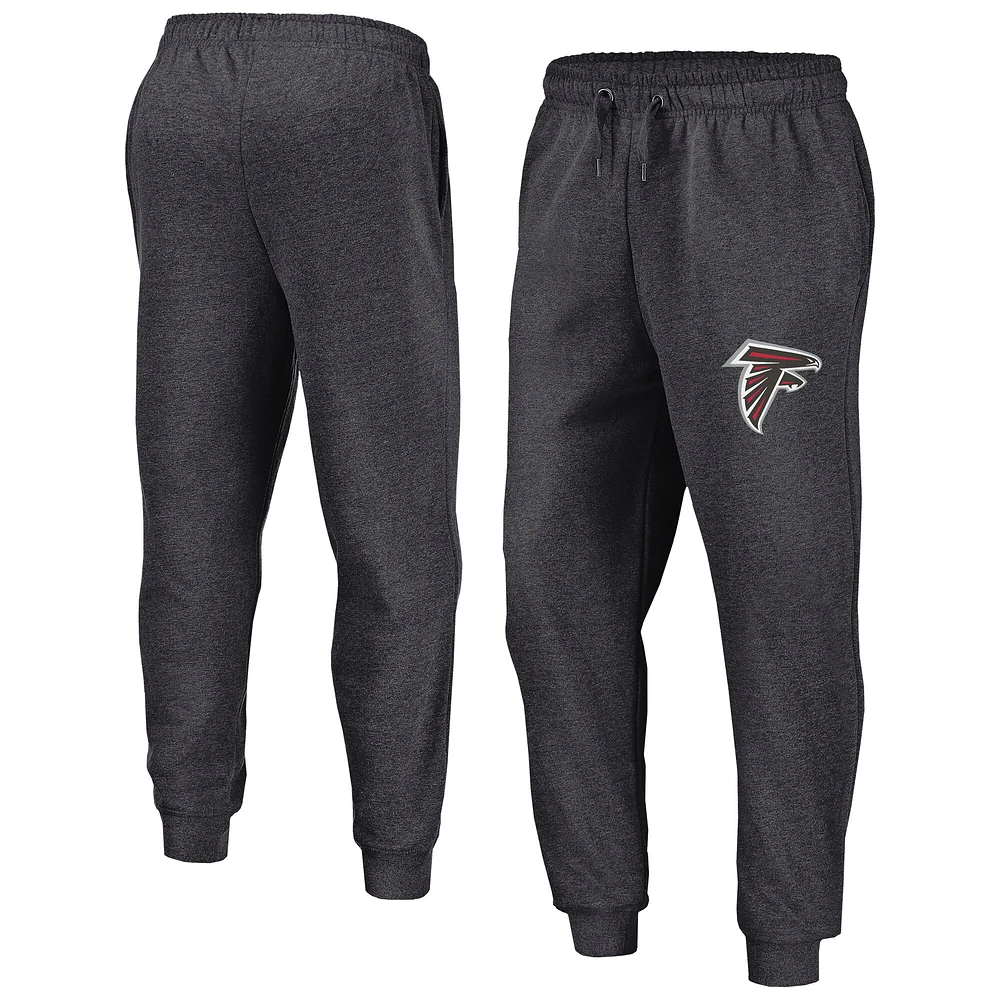 Pantalon de jogging en polaire Boost Atlanta Falcons Heather Anthracite Fanatics pour homme