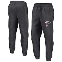 Pantalon de jogging en polaire Boost Atlanta Falcons Heather Anthracite Fanatics pour homme