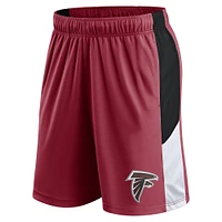 Short rouge avec logo principal des Atlanta Falcons Fanatics pour homme