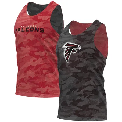 Atlanta Falcons FOCO Reversible Mesh Tank Top - Red/Gray