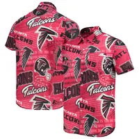 Men's FOCO Cardinal Arizona Cardinals Thematic Button-Up Shirt