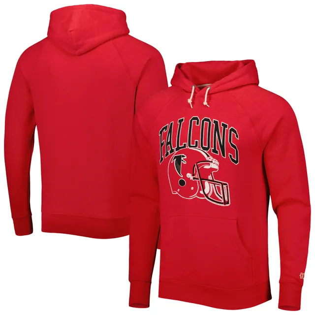 Men's Homage Gray Boston Red Sox Hand-Drawn Logo Tri-Blend Pullover Hoodie