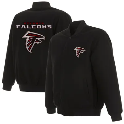 Atlanta Falcons JH Design Reversible Full-Snap Jacket - Black