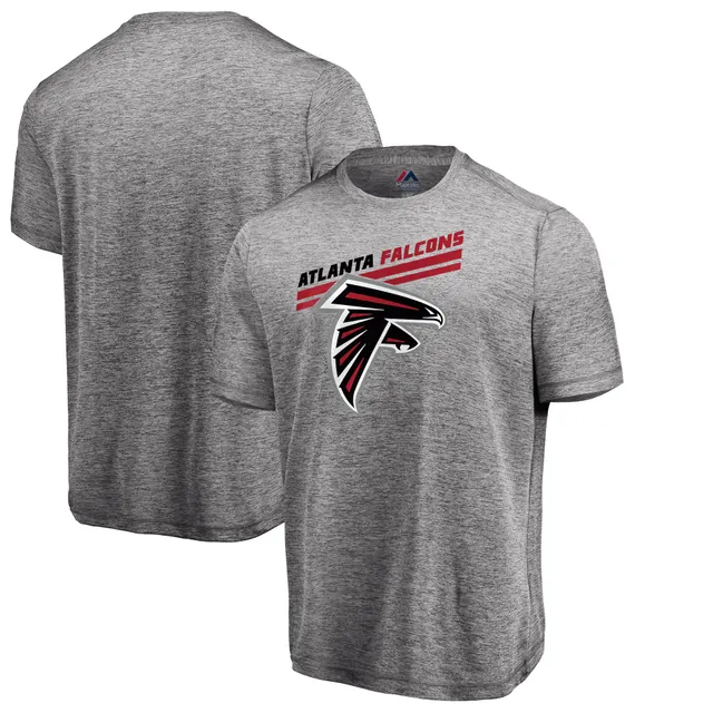 Women's New Era Gray Atlanta Falcons Baby Jersey Pocket Tri-Blend T-Shirt Size: Large