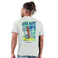 Men's Margaritaville  Gray Atlanta Falcons Hail Mary T-Shirt