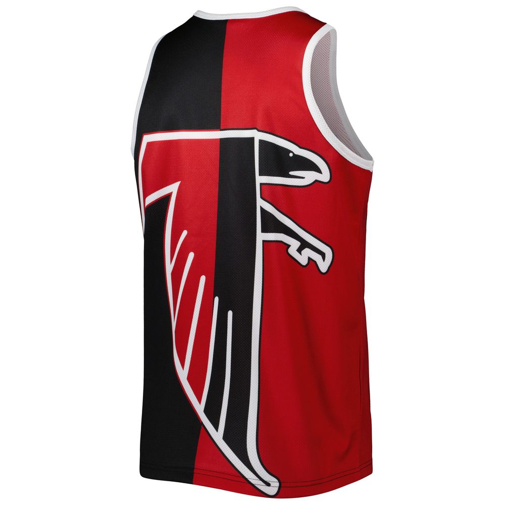 Men's Atlanta Falcons Deion Sanders Mitchell & Ness Black/Red Big