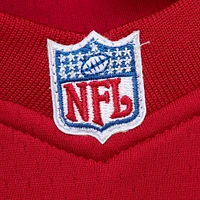 Sweat à capuche rouge pour homme Mitchell & Ness Deion Sanders avec nom et numéro de joueur des Falcons d'Atlanta Legacy Jersey