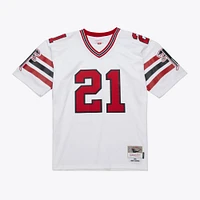 Maillot réplique blanc Atlanta Falcons 1989 Legacy de Mitchell & Ness Deion Sanders pour homme