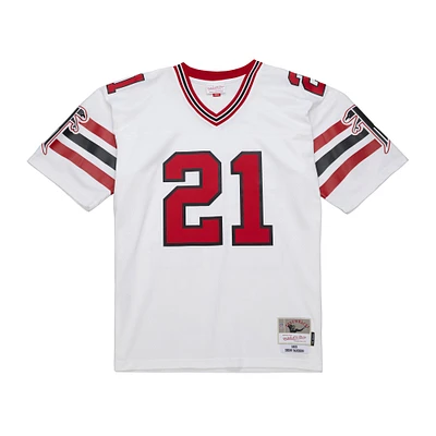 Men's Mitchell & Ness Deion Sanders White Atlanta Falcons 1989 Legacy Replica Jersey