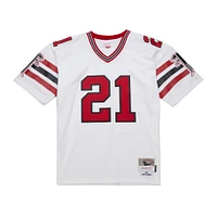 Maillot réplique blanc Atlanta Falcons 1989 Legacy de Mitchell & Ness Deion Sanders pour homme