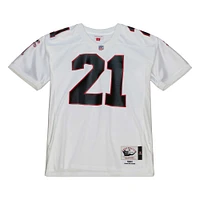 Maillot de joueur retraité authentique Mitchell & Ness Deion Sanders des Atlanta Falcons 1991 blanc