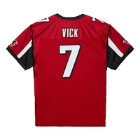 Maillot de joueur retraité authentique Mitchell & Ness Michael Vick des Atlanta Falcons 2003 rouge