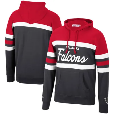 : Starter Men's Gray/Black Atlanta Falcons Extreme Fireballer  Throwback Pullover Hoodie : Sports & Outdoors