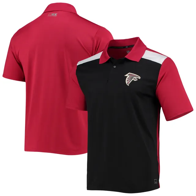 New York Giants MSX by Michael Strahan Challenge Color Block Performance  Polo - Red/Royal