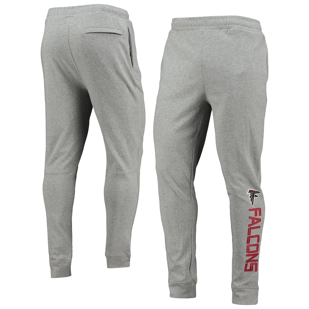 Pantalon de jogging Atlanta Falcons MSX by Michael Strahan gris chiné pour homme